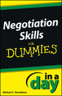 Buchcover Negotiating Skills In a Day For Dummies