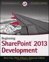Buchcover Beginning SharePoint 2013 Development