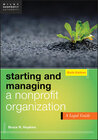 Buchcover Starting and Managing a Nonprofit Organization