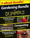 Buchcover Gardening For Dummies Three e-book Bundle