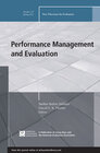 Buchcover Performance Management and Evaluation