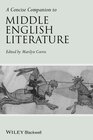 Buchcover A Concise Companion to Middle English Literature