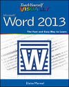 Buchcover Teach Yourself VISUALLY Word 2013