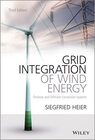 Buchcover Grid Integration of Wind Energy