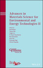 Buchcover Advances in Materials Science for Environmental and Energy Technologies II