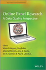Buchcover Online Panel Research