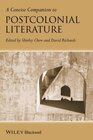 Buchcover A Concise Companion to Postcolonial Literature