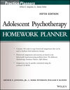 Buchcover Adolescent Psychotherapy Homework Planner