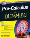 Buchcover Pre-Calculus: 1,001 Practice Problems For Dummies (+ Free Online Practice)