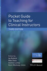Buchcover Pocket Guide to Teaching for Clinical Instructors