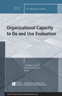 Buchcover Organizational Capacity to Do and Use Evaluation