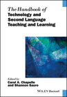 Buchcover The Handbook of Technology and Second Language Teaching and Learning