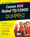 Buchcover Canon EOS Rebel T5/1200D For Dummies