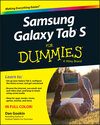 Buchcover Samsung Galaxy Tab S For Dummies