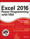 Buchcover Excel 2016 Power Programming with VBA