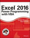 Buchcover Excel 2016 Power Programming with VBA
