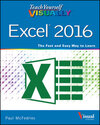 Buchcover Teach Yourself VISUALLY Excel 2016