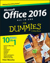 Buchcover Office 2016 All-In-One For Dummies