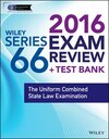 Buchcover Wiley Series 66 Exam Review 2016 + Test Bank