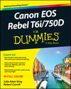 Buchcover Canon EOS Rebel T6i / 750D For Dummies