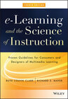 Buchcover e-Learning and the Science of Instruction