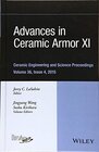 Buchcover Advances in Ceramic Armor: Ceramic Engineering and Science Proceedings, Volume 36 Issue 4 (Ceramic Engineering and Scien