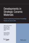 Buchcover Developments in Strategic Ceramic Materials