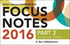 Buchcover Wiley CIAexcel Exam Review 2016 Focus Notes