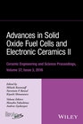 Buchcover Advances in Solid Oxide Fuel Cells and Electronic Ceramics II, Volume 37, Issue 3