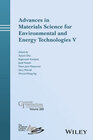 Buchcover Advances in Materials Science for Environmental and Energy Technologies V