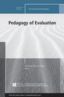 Buchcover Pedagogy of Evaluation