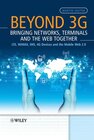 Buchcover Beyond 3G - Bringing Networks, Terminals and the Web Together