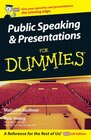 Buchcover Public Speaking and Presentations for Dummies, UK Edition