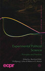 Buchcover Experimental Political Science