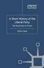 Buchcover A Short History of the Liberal Party