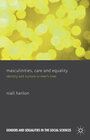 Buchcover Masculinities, Care and Equality