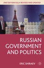 Buchcover Russian Government and Politics