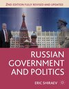 Buchcover Russian Government and Politics