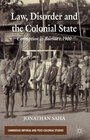 Buchcover Law, Disorder and the Colonial State