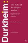 Buchcover Durkheim: The Rules of Sociological Method