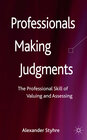 Buchcover Professionals Making Judgments