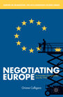 Buchcover Negotiating Europe
