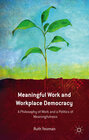 Buchcover Meaningful Work and Workplace Democracy