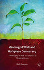 Buchcover Meaningful Work and Workplace Democracy