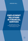Buchcover Employment Relations in Financial Services