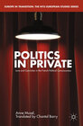 Buchcover Politics in Private