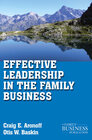 Buchcover Effective Leadership in the Family Business