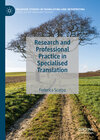 Buchcover Research and Professional Practice in Specialised Translation