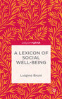 Buchcover A Lexicon of Social Well-Being