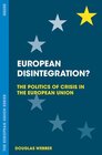 Buchcover European Disintegration?